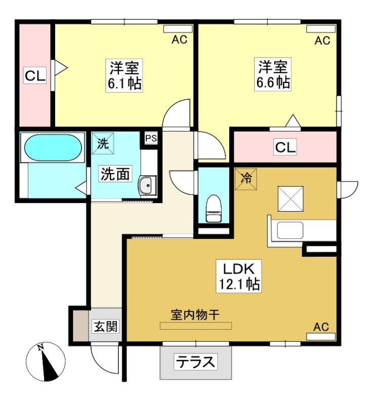 2LDK݃Ap[ǧO
