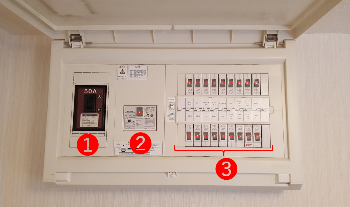 2/20（日）更新】ブレーカーが落ちた！？ブレーカーが落ちるのはこんな  